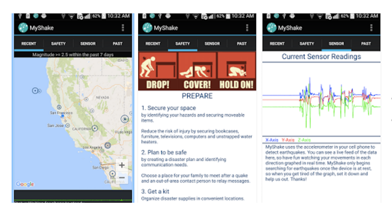 Illustration for article titled This New App Turns Your Phone Into a Portable Seismic Station